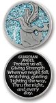 Cathedral Art PT627 Gaurdian Angel Companion Unique Decorative Coin, 1-1/4-Inch