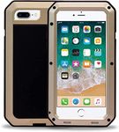 Innova Armored Phone Case Cover for iPhone 6, 6s, 6 Plus, 6s Plus, 7, & 7 Plus (iPhone 6 Plus & 6s Plus, Gold)