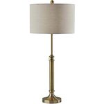 SIMPLEE ADESSO Table Lamp, Metal, Antique Brass