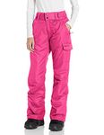 Arctix Women's Snow Sports Insulated Cargo Pants, Rose, Small