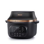 Philips OneChef 6L Smart All in One Cooking Device | 33-in-1 Functions (Air Fryer Oven, Stir Fry, Steam, Boil, Curry, Keep Warm & More) | AmbiHeat Technology Perfect for Indian Recipes & Curries