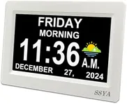 SSYA Digital Calendar Alarm Clock -