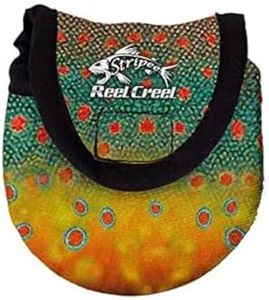 Stripee Reel Creel | Neoprene Fly Fishing Reel Cover | Small Fits 2.5"-3.5" Diameter Spool w/1″-1.50″ Arbor Width (Small)