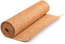 NURADA Cork roll 8 x 0.5 m, thickness 4 mm, perfect for decoration and DIY, acoustic thermal insulation for wall and floor, not self-adhesive