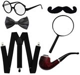 UNISEX DETECTIVE ACCESSORY KIT - ONE SIZE FITS MOST - COSTUME ACCESSORIES - FANCY DRESS ACCESSORY KIT