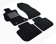 MDM SP-5101 Floor Mats Velour Car Mat Suitable for Subaru Impreza IV 04.2013