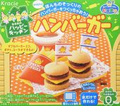 Hamburger Popin' Cookin' kit DIY candy by Kracie