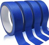 4 Rolls Premium Painters Tape, Blue