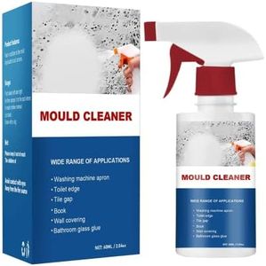 Mildew Cleaner Foam,60ml Mildew Spray,Mildew Deodorant Decontamination Spray,Powerful Multi-Purpose Foam Cleaner for Kitchen and Bathroom Areas