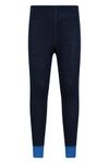 Mountain Warehouse Merino Kids Baselayer Pants Blue 5-6 Years