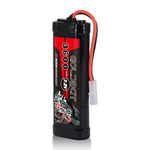 7.2V NiMH Battery 3600mAh 7.2V RC Battery with Tami ya Connector for RC Cars RC Off-Road Vehicles RC Airplanes and your various RC hobbies（1 pack）