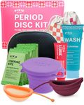 Pixie Menstrual Disc Kit - No Metals or Toxins - 100% Medical-Grade Silicone - Best Period Disc Starter Kit - Removes Like a Tampon - Proven to Become A Successful Menstrual Disc User
