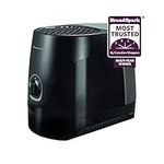 Honeywell HEV320BC Quiet Comfort Cool Moisture Humidifier, Black, with Break Resistant, Easy to Fill & Clean Water Tank, Quiet Invisible Moisture