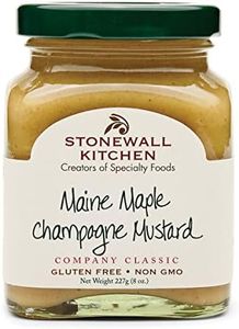 Stonewall Kitchen Maine Maple Champagne Mustard, 8 Ounces