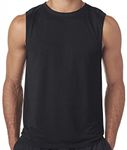 Yoga Clothing For You Mens Sleeveless Muscle Tank Top, XL Black