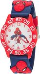 Marvel Spider-Man Kids' Plastic Time Teacher Analog Quartz 3D Strap Watch