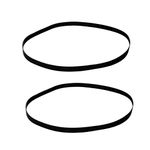 Sam&Johnny New Turntable Belt 205 * 5 * 0.6mm/322mm Rubber Belts Replacement for Gramophone Turntable Player Record Player(2 Pcs)