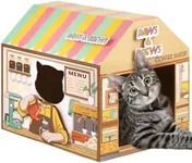 SEKAM Cardboard Cat House with Scra