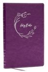 NKJV Holy Bible, Ultra Thinline, Purple Leathersoft, Red Letter, Comfort Print: New King James Version, Purple, Leathersoft, Ultra Thinline Bible, Red ... Print, Full-Color Maps, Silver Page Edges