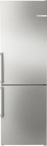 Bosch KGN36VIBT, Serie 4, Kühl-Gefrier-Kombination, 186 x 60 cm, 218 L Kühlen + 103 L Gefrieren, Edelstahl mit Antifingerprint, NoFrost, VitaFresh XXL für längere Frische, Flaschenablage, Optimal Fit
