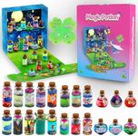 WOLGYING Fairy Magic Potions Kit for Kids - DIY 22 Bottles Magical Potions for Christmas Decorations, Creative Art Craft Toy for Girls, Fun Birthday Gift Toys for Girl 6 7 8 9 10