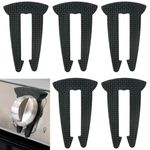 Lwuzkdo 5 Pack Gas Stove Knob Locks for Child Safety,Durable Design Stove knob Safety Covers, Prevent Babies Accidental Touch (Black)