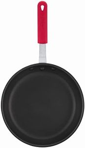 Winco AFP-8NS-H Commercial-Grade Aluminium Fry Pan/Skillet, 8", Silver