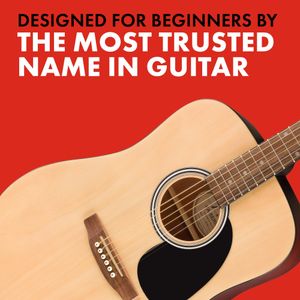 Fender FA-25 Acoustic Guitar – Natural Finish
