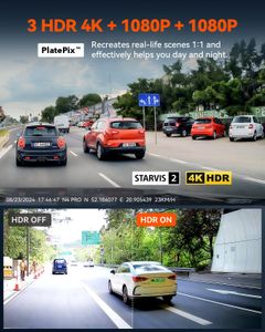 VANTRUE N4 Pro 4K Dash Cam – Front and Rear Car Camera