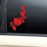 Red Rose Roses Vinyl Decal Car Truck Bumper Window Sticker