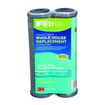 Filtrete Air Purifiers 3WH-STDCW-F02 Filtrete Whole House Carbon Replacement Filter 2 Count