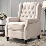 EBELLO Pushback Recliner Chair, Fab