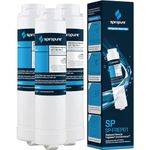 SpiroPure SP-FREP01 NSF Certified Refrigerator Water Filter Compatible Replacement for Frigidaire EPTWFU01 PureSource Ultra II Electrolux EWF02 PureAdvantage (3 Pack)