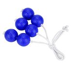 Ladder Golf Ball replacement for Toss Game Toss Bolas, Ladder Toss 3 Pairs Ladder Golf Ball Toss Bolas Set Replacement Sports Balls(Blue)