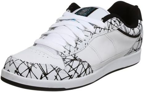 Osiris Men's Duffel Sneaker,White/Black,5.5 M