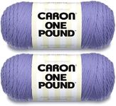 Caron One Pound Lavender Blue Yarn 