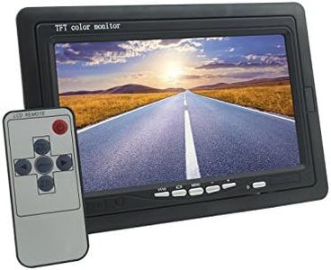YASTA Monitor lcd 7" a colori 2 ingressi video rca per telecamera sorveglianza