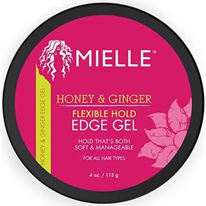 Mielle Organics Honey & Ginger Flexible Hold Edge Gel, 4 Ounces