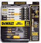 DeWalt Max Impact Screwdriving Set 