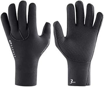 Osprey Wetsuit Gloves, 3 mm Neoprene Surfing Diving Watersport Gloves, Black, Small