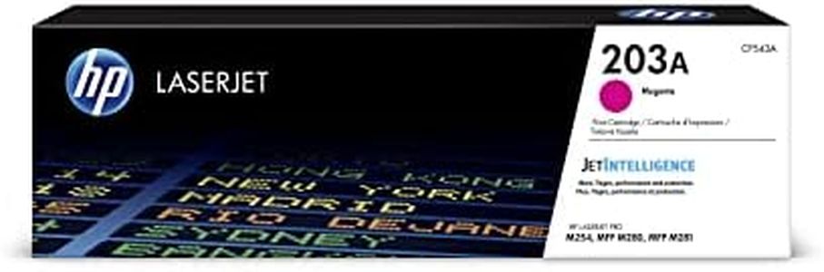 HP 203A CF543A, Cartuccia Toner Originale HP da 1300 Pagine, Compatibile con le Stampanti HP Color LaserJet Pro M254, MFP M280, MFP M281, Magenta