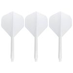 Condor Zero Stress Flight System - Standard White - Dart Flights Long