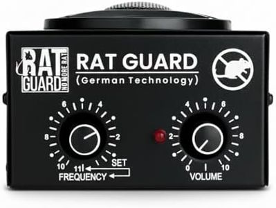 Ultrasonic Rat Repellent Machine for Commercial Use | 1500 Sq Ft | Shop & Warehouse Rodent Control Device | Plug-in Pest Repeller