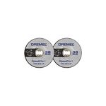 Dremel SC541 EZ Speedclic Grinding Wheels Accessory Set, 2 Reinforced Grinding Wheels for Grinding and Sharpening Metals