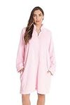 Just Love Plush Zipper Lounger Robe