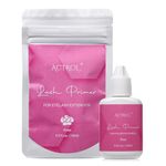 ACTROL Lash Primer for Eyelash Extensions Rose Professional Lash Adhesive Eyelash Primer Easily Removes Proteins 15ml