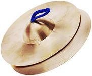 Andoer 15Cm / 5.9In Mini Small Kids Children Copper Hand Cymbals Gong Band Rhythm Beats Percussion Musical Instrument Toy