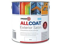 Zinsser ZINACEWH25L ACEWH25L ALLCOAT Exterior White Primer/Finish 2.5 Litre