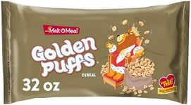 Malt-O-Meal Golden Puffs® Kids Breakfast Cereal, Family Size Bulk Bagged Cereal, 32 oz. Bag