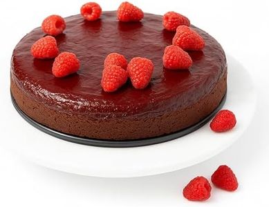Andy Anand Luxurious Sugar-Free Raspberry Chocolate Truffle Cake, 9" Handcrafted with Real Chocolate & Cream, Perfect for Desserts Lovers (2.8 lbs)